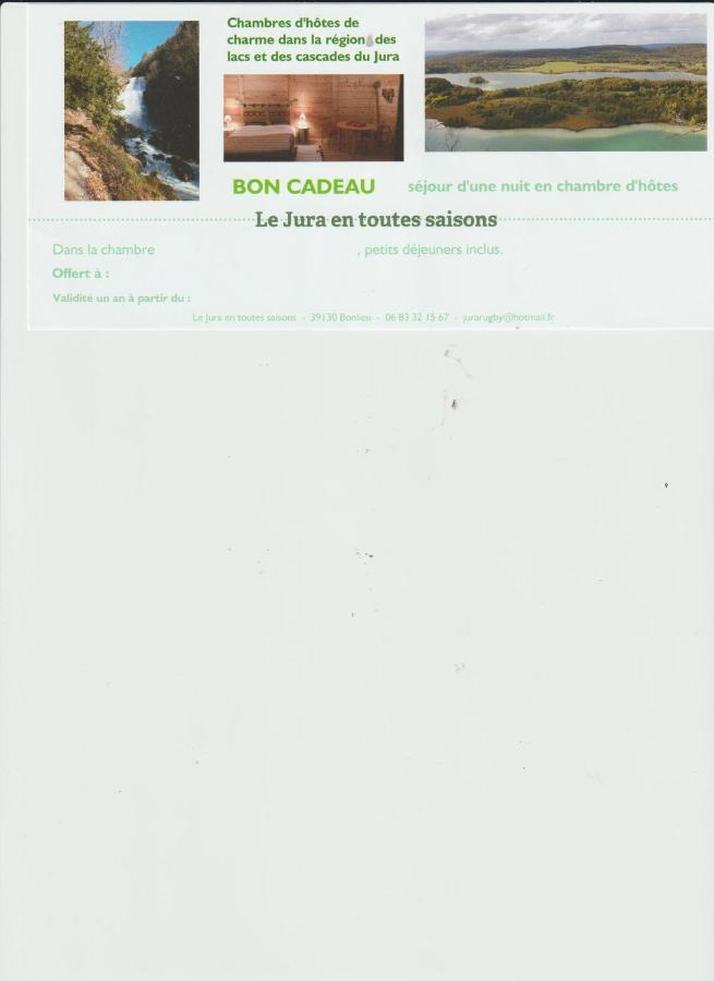 Le Jura En Toutes Saisons Piscine, Spa, Location Vtt, Balades 2Cv, Climatisation Bonlieu Екстер'єр фото