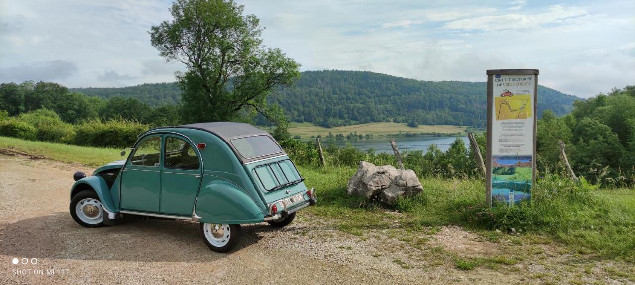 Готель Le Jura En Toutes Saisons Piscine, Spa, Location Vtt, Balades 2Cv, Climatisation Bonlieu Екстер'єр фото