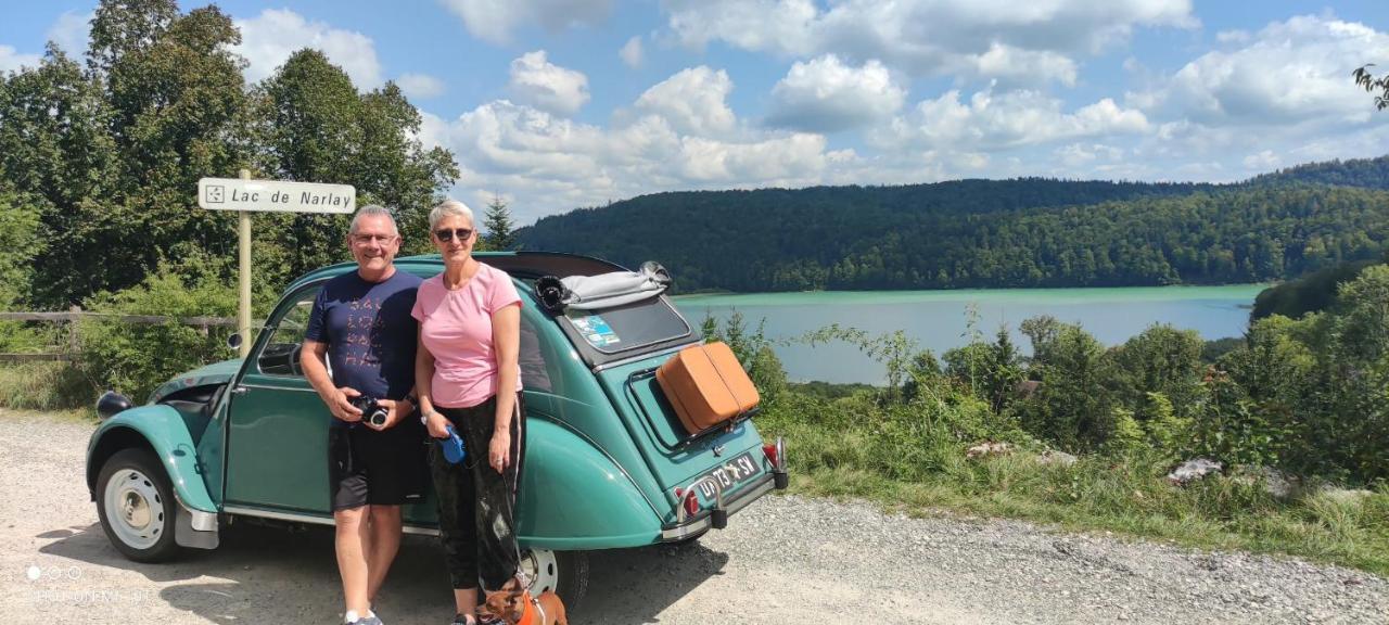 Готель Le Jura En Toutes Saisons Piscine, Spa, Location Vtt, Balades 2Cv, Climatisation Bonlieu Екстер'єр фото